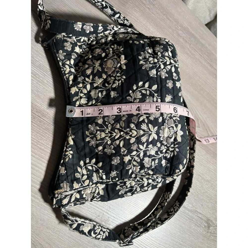 Vera Bradley Crossbody Bag Floral Quilted Cotton Adjustable Strap Small Festival